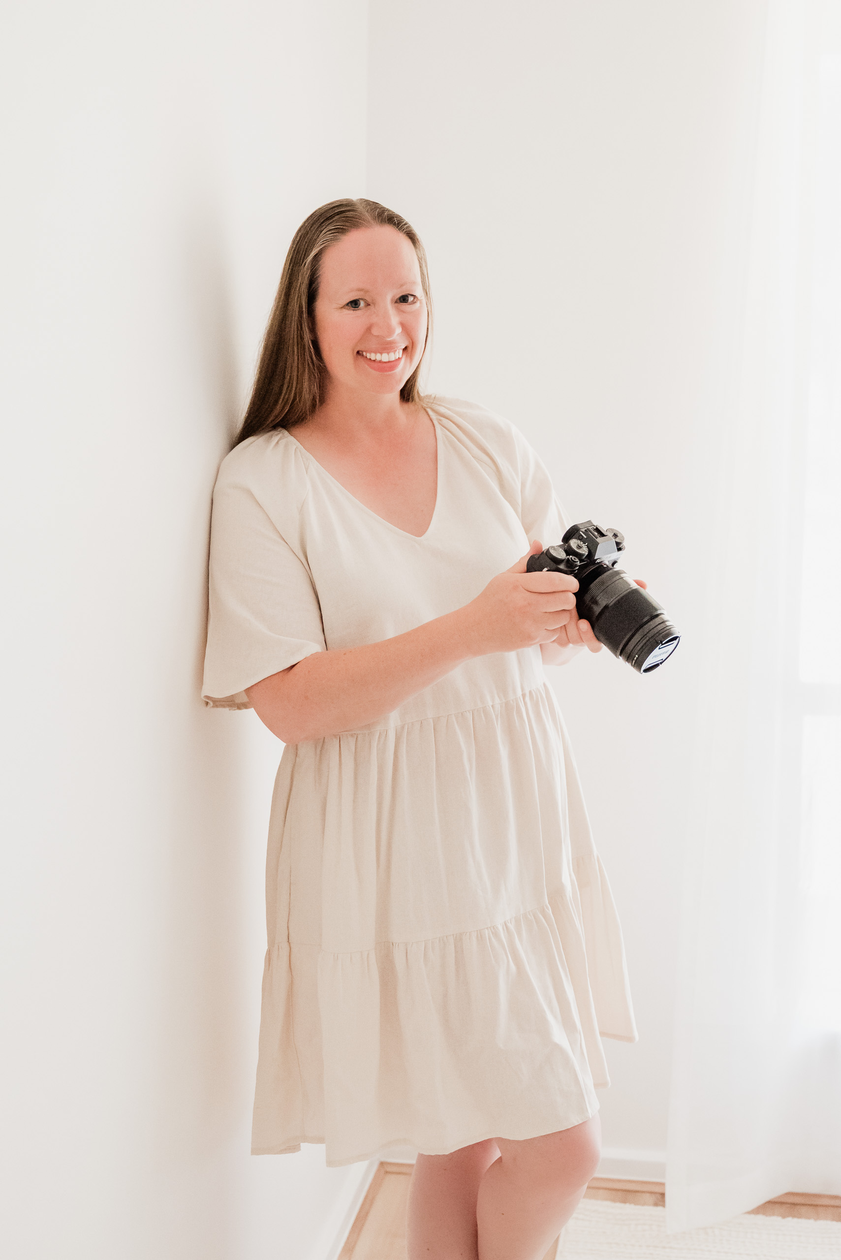 Sarah Bailey with camera